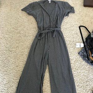 Striped Jumpsuit